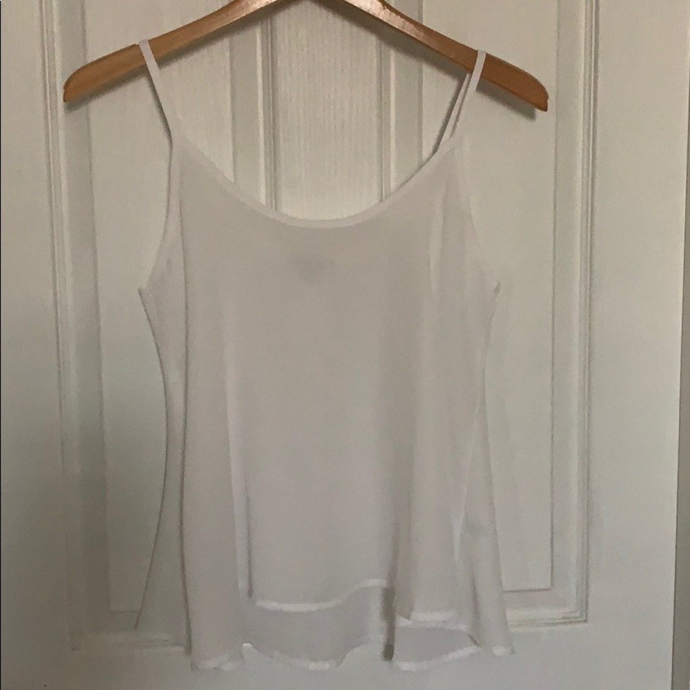 White swing tank